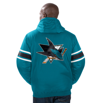 San Jose Sharks мъжко яке с качулка Tight End Winter Jacket