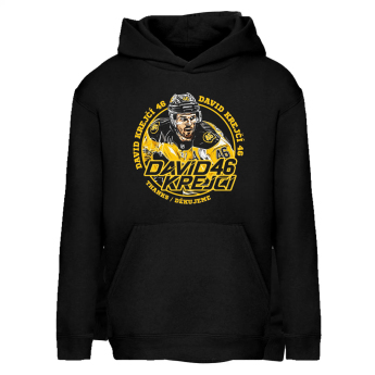 Boston Bruins мъжки суитшърт с качулка David Krejčí #46 Exclusive Collection