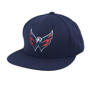 Washington Capitals шапка с козирка flat 400 Series Navy