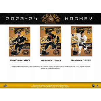 NHL кутии хокей карти NHL 2023-24 Upper Deck Boston Bruins Centennial Box Set