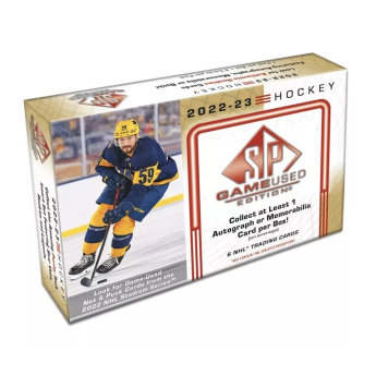 NHL кутии хокей карти NHL 2022-23 Upper Deck SP Game Used Hobby Box