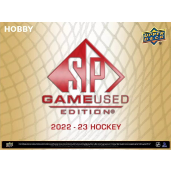 NHL кутии хокей карти NHL 2022-23 Upper Deck SP Game Used Hobby Box