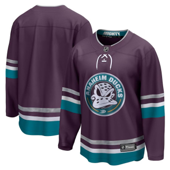 Anaheim Ducks хокейна фланелка Breakaway Home Jersey Purple 30th Anniversary