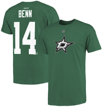 Dallas Stars мъжка тениска green #14 Jamie Benn