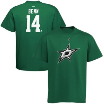 Dallas Stars мъжка тениска green #14 Jamie Benn