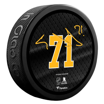 Pittsburgh Penguins шайба Evgeni Malkin #71 Exclusive Player Hockey Puck - Limited Edition of 1000