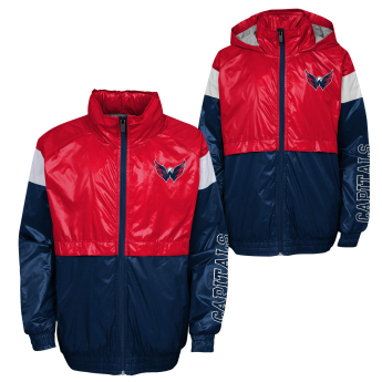 Washington Capitals детско яке goal line stance full-zip windbreaker