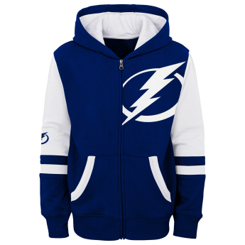Tampa Bay Lightning детски суитшърт с качулка faceoff colorblocked fleece full-zip