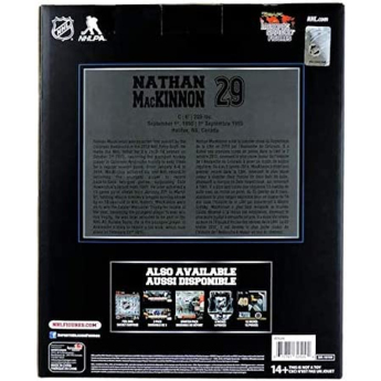 Colorado Avalanche фигурка Nathan MacKinnon #29 Imports Dragon Box Exclusive