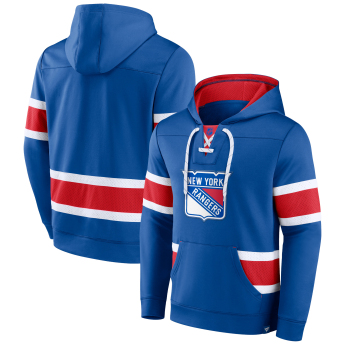 New York Rangers мъжки суитшърт с качулка Iconic NHL Exclusive Pullover Hoodie