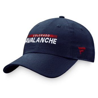 Colorado Avalanche баскетболна шапка с козирка Authentic Pro Game & Train Unstr Adj Athletic Navy