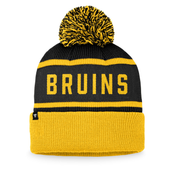 Boston Bruins зимна шапка Heritage Beanie Cuff with Pom