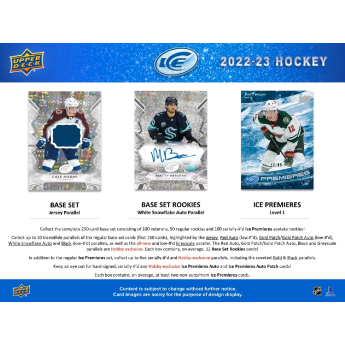 NHL кутии хокей карти NHL 2022-23 Upper Deck Ice Hobby Box
