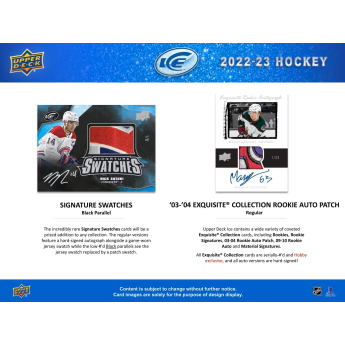 NHL кутии хокей карти NHL 2022-23 Upper Deck Ice Hobby Box