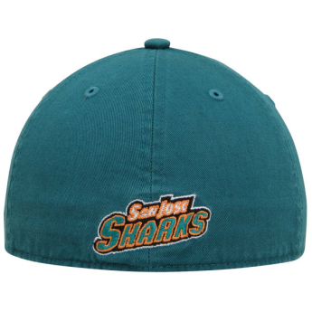 San Jose Sharks баскетболна шапка с козирка NEW ERA 3930 Team Stretch