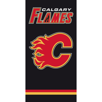 Calgary Flames плажна кърпа black