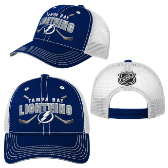 Tampa Bay Lightning детска бейзболна шапка с козирка core lockup trucker snapback