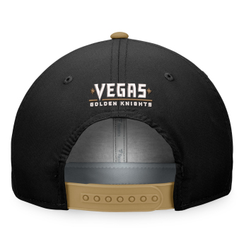 Vegas Golden Knights баскетболна шапка с козирка Defender Structured Adjustable black