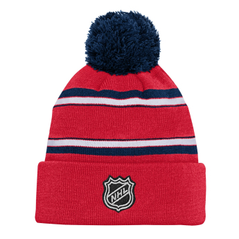 Washington Capitals детска зимна шапка Jacquard Cuffed Knit With Pom