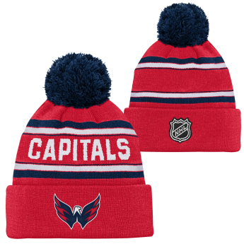 Washington Capitals детска зимна шапка Jacquard Cuffed Knit With Pom