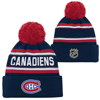 Montreal Canadiens детска зимна шапка Jacquard Cuffed Knit With Pom