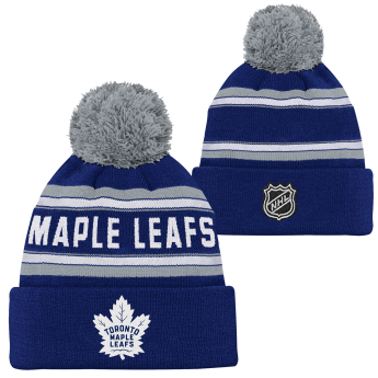 Toronto Maple Leafs детска зимна шапка Jacquard Cuffed Knit With Pom