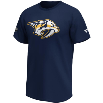 Nashville Predators мъжка тениска Iconic Primary Colour Logo Graphic