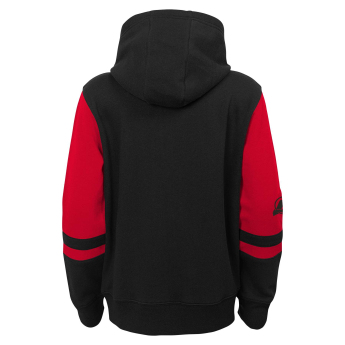 New Jersey Devils детски суитшърт с качулка faceoff colorblocked fleece full-zip