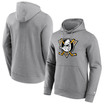 Anaheim Ducks мъжки суитшърт с качулка Primary Logo Graphic Hoodie grey