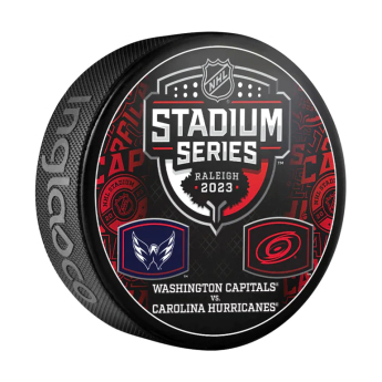 NHL продукти шайба Stadium Series Dueling Washington Capitals vs. Carolina Hurricanes