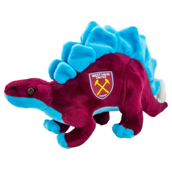 West Ham United плюшен стегозавър claret and blue