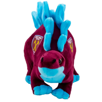 West Ham United плюшен стегозавър claret and blue