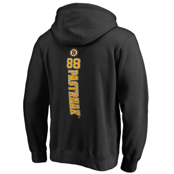 Boston Bruins мъжки суитшърт с качулка David Pastrňák #88 Backer Pullover Hoodie