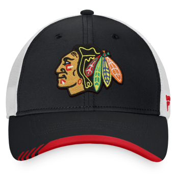 Chicago Blackhawks баскетболна шапка с козирка NHL Authentic Pro Locker Room Structured Trucker Cap