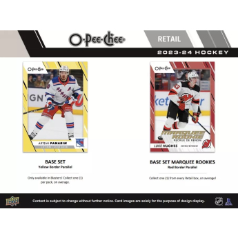 NHL кутии хокей карти NHL 2023-24 Upper Deck O-Pee-Chee Blaster Box