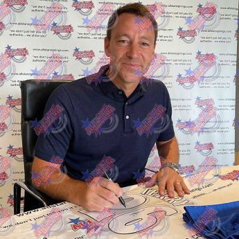 Легенди фланелки с рамка Chelsea FC 2000 Lampard & Terry Signed Shirts (Dual Framed)