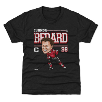 Chicago Blackhawks детска тениска Connor Bedard #98 Cartoon WHT 500 Level