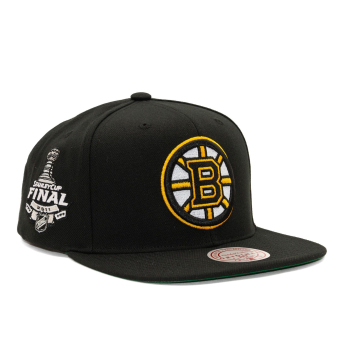 Boston Bruins шапка с козирка flat Top Spot Snapback