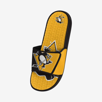 Pittsburgh Penguins мъжки пантофи Colorblock Slipper