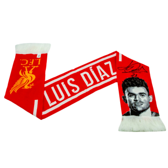 Liverpool FC зимен шал Luis Diaz