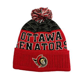 Ottawa Senators детска зимна шапка Puck Pattern Cuffed