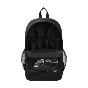 San Jose Sharks раница FOCO Big Logo Bungee Backpack