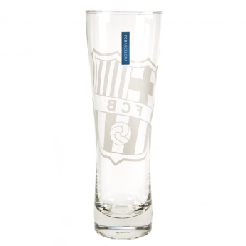 FC Barcelona стъклена чаша Tall Beer Glass EC