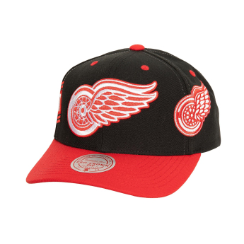 Detroit Red Wings шапка с козирка flat Overbite Pro Snapback Vntg