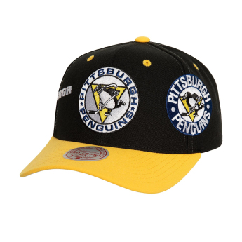 Pittsburgh Penguins шапка с козирка flat Overbite Pro Snapback Vntg