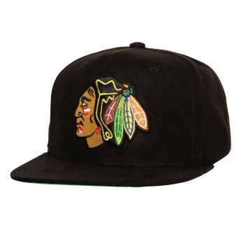 Chicago Blackhawks шапка с козирка flat Sweet Suede Snapback