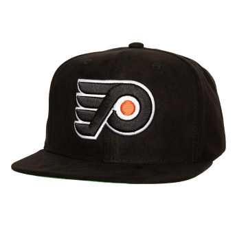 Philadelphia Flyers шапка с козирка flat Sweet Suede Snapback Vntg black