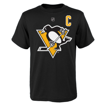 Pittsburgh Penguins детска тениска Sidney Crosby 87 Name & Number black