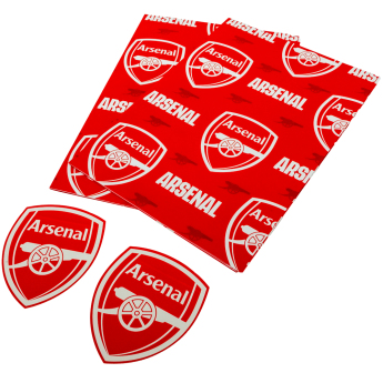 Arsenal FC опаковъчна хартия 2 pcs Text Gift Wrap