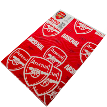 Arsenal FC опаковъчна хартия 2 pcs Text Gift Wrap